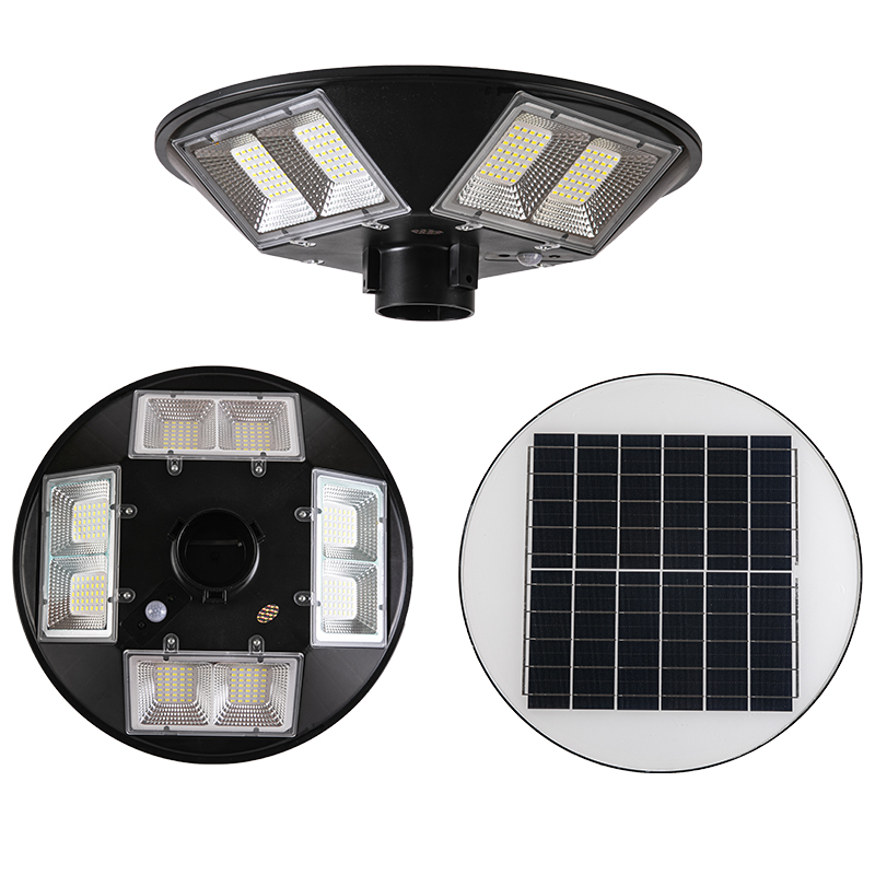 ឧបករណ៍ចាប់សញ្ញាចលនា UFO Solar LED Street Light 