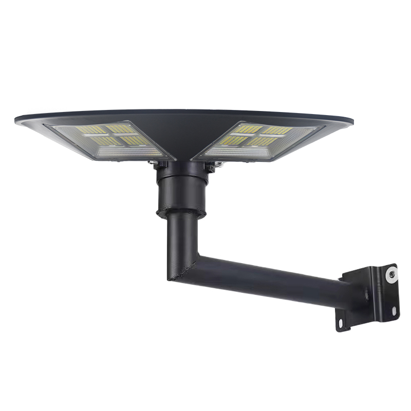  អំពូល UFO 300W Led Solar Street Light សម្រាប់សួនច្បារ ទីធ្លា ផ្លូវ ចំណតរថយន្ត