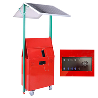 Portable Solar Charging Kiosk Power Bank ស្ថានីយ៍សាកថ្មទូរសព្ទពន្លឺព្រះអាទិត្យ